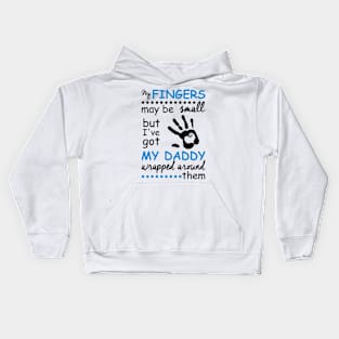 Small fingers Kids Hoodie